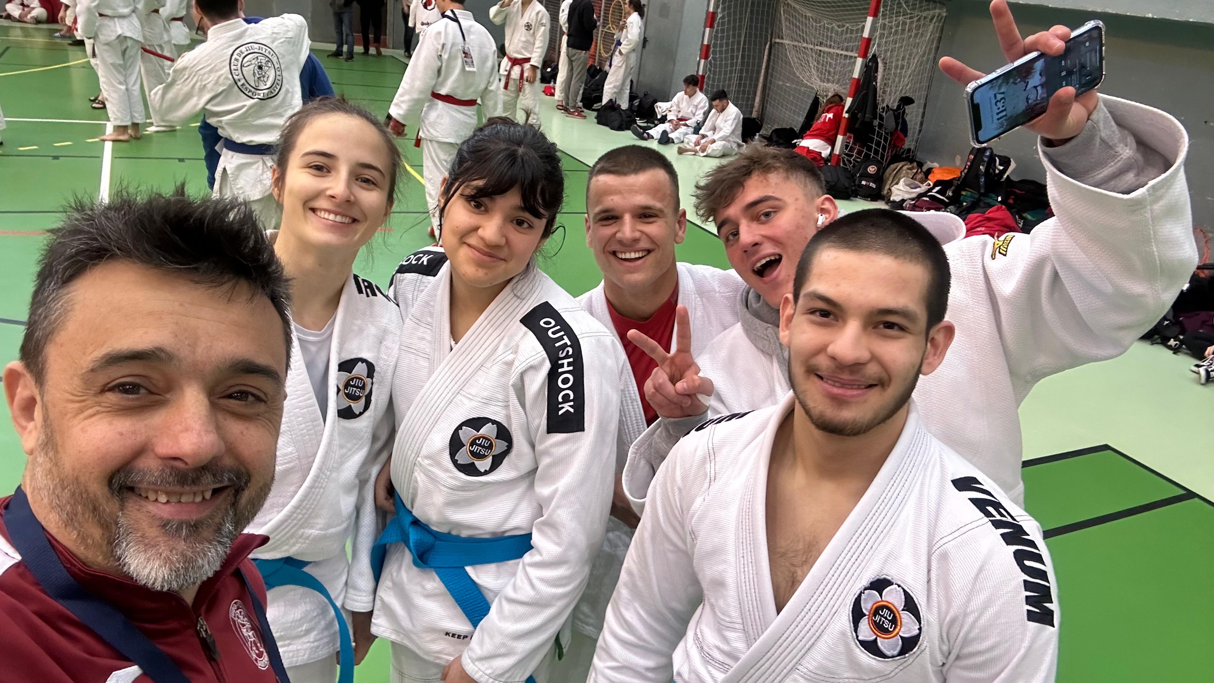 2 OROS Y 1 BRONCE para los Navarros en la Copa de Espa&ntilde;a de Jiu-Jitsu de Madrid 24-02-24. RESULTADOS.